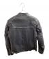 SKULL FLIGHT (スカルフライト) Leather Biker Jacket / シングルライダースジャケット / 16302011M01-39 ブラック サイズ:M：30000円