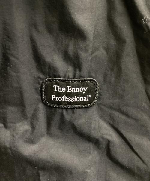 The Ennnoy Professional（ザ エンノイ プロフェッショナル）The Ennnoy Professional (ザ エンノイ プロフェッショナル) Padded Nylon Coach Jacket　AW25BRENJK04LP ブラック サイズ:XXLの古着・服飾アイテム