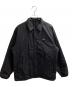 The Ennnoy Professional（ザ エンノイ プロフェッショナル）の古着「Padded Nylon Coach Jacket　AW25BRENJK04LP」｜ブラック