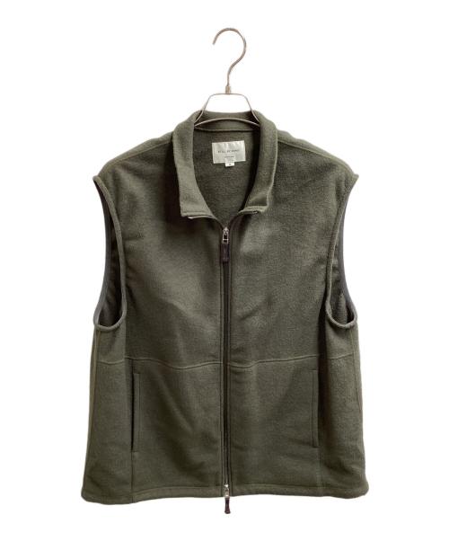 STILL BY HAND（スティルバイハンド）STILL BY HAND (スティルバイハンド) zip up vest　VE02233 オリーブ サイズ:48の古着・服飾アイテム