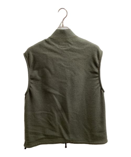 STILL BY HAND（スティルバイハンド）STILL BY HAND (スティルバイハンド) zip up vest　VE02233 オリーブ サイズ:48の古着・服飾アイテム