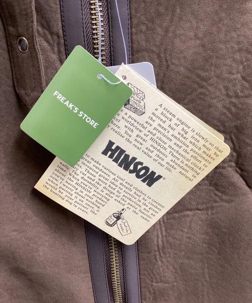 HINSON（ヒンソン）HINSON (ヒンソン) FREAK'S STORE (フリークスストア) 別注 B-3 フェイクムートン ボア ジャケット　253-15120 ブラウン サイズ:Lの古着・服飾アイテム