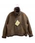 HINSON (ヒンソン) FREAK'S STORE (フリークスストア) 別注 B-3 フェイクムートン ボア ジャケット　253-15120 ブラウン サイズ:L：10000円