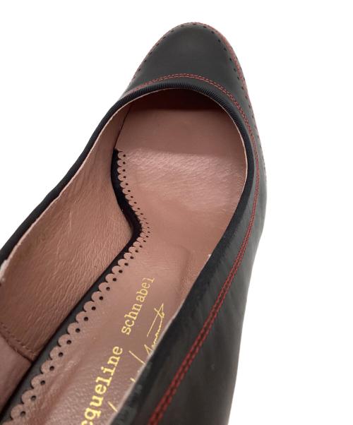 YOHJI YAMAMOTO（ヨウジヤマモト）YOHJI YAMAMOTO (ヨウジヤマモト) Jacqueline Schnabel タッセルジップレザーハイヒール　FD-E01-700 ブラック サイズ:5の古着・服飾アイテム