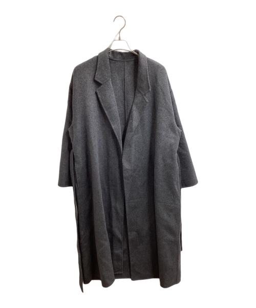 Spick and Span（スピック＆スパン）Spick and Span (スピックアンドスパン) super160s ロングチェスターカラーコート / 24020200208040 グレー サイズ:38の古着・服飾アイテム