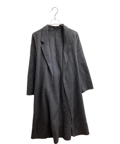 Spick and Span（スピック＆スパン）Spick and Span (スピックアンドスパン) super160s ロングチェスターカラーコート / 24020200208040 グレー サイズ:38の古着・服飾アイテム