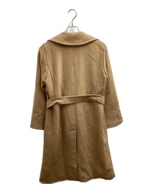 MaxMara（マックスマーラ）MaxMara (マックスマーラ) ダブルキャメルコート / MANUELA / マニュエラ アイコンコート ベージュ サイズ:36の古着・服飾アイテム