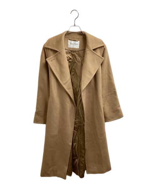 MaxMara（マックスマーラ）MaxMara (マックスマーラ) ダブルキャメルコート / MANUELA / マニュエラ アイコンコート ベージュ サイズ:36の古着・服飾アイテム