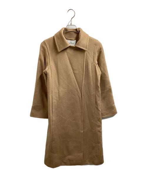 MaxMara（マックスマーラ）MaxMara (マックスマーラ) ダブルキャメルコート / MANUELA / マニュエラ アイコンコート ベージュ サイズ:36の古着・服飾アイテム