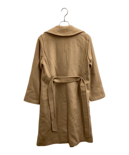MaxMara（マックスマーラ）MaxMara (マックスマーラ) ダブルキャメルコート / MANUELA / マニュエラ アイコンコート ベージュ サイズ:36の古着・服飾アイテム