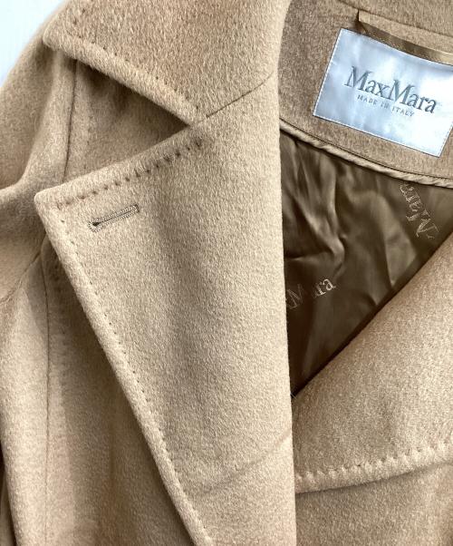 MaxMara（マックスマーラ）MaxMara (マックスマーラ) ダブルキャメルコート / MANUELA / マニュエラ アイコンコート ベージュ サイズ:36の古着・服飾アイテム