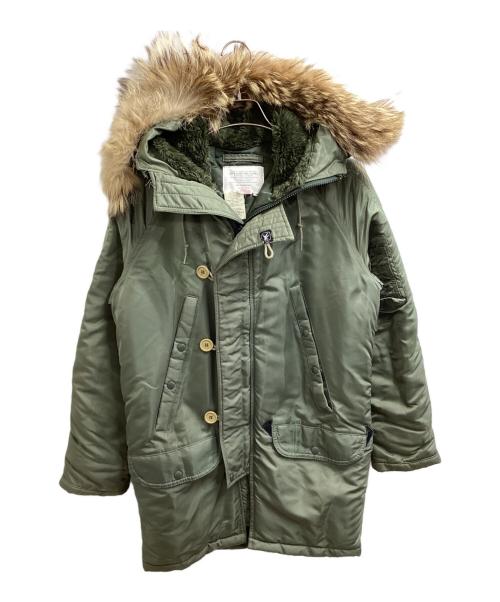 SPIEWAK（スピワック）SPIEWAK (スピワック) N-3B フライトジャケット / 1N3BFCO / USA製 オリーブ サイズ:34の古着・服飾アイテム