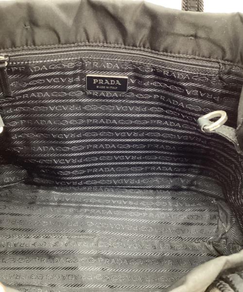 PRADA（プラダ）PRADA (プラダ) ナイロン刺繍ミニトートバッグ / BN0678 ブラック サイズ:-の古着・服飾アイテム