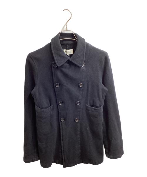 ROBE DE CHAMBRE COMME DES GARCONS（ローブドシャンブル コムデギャルソン）ROBE DE CHAMBRE COMME DES GARCONS (ローブドシャンブル コムデギャルソン) Pコート RJ-04007M　AD1998 ブラック サイズ:Mの古着・服飾アイテム