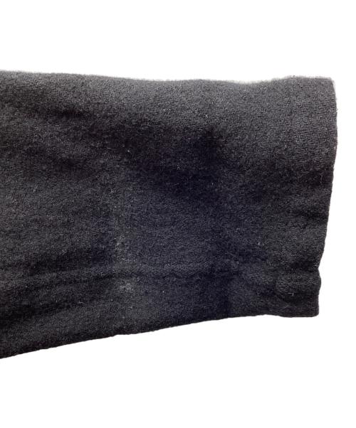 ROBE DE CHAMBRE COMME DES GARCONS（ローブドシャンブル コムデギャルソン）ROBE DE CHAMBRE COMME DES GARCONS (ローブドシャンブル コムデギャルソン) Pコート RJ-04007M　AD1998 ブラック サイズ:Mの古着・服飾アイテム