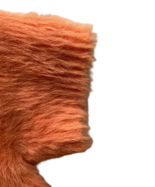 jacquemus（ジャックムス）JACQUEMUS (ジャックムス) シャギークロップドカーディガン オレンジ サイズ:32の古着・服飾アイテム