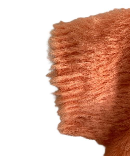 jacquemus（ジャックムス）JACQUEMUS (ジャックムス) シャギークロップドカーディガン オレンジ サイズ:32の古着・服飾アイテム