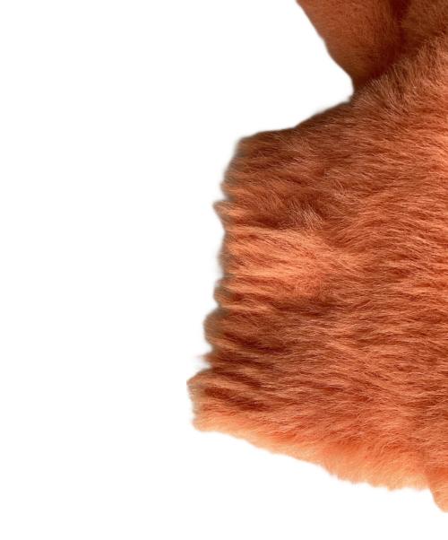 jacquemus（ジャックムス）JACQUEMUS (ジャックムス) シャギークロップドカーディガン オレンジ サイズ:32の古着・服飾アイテム