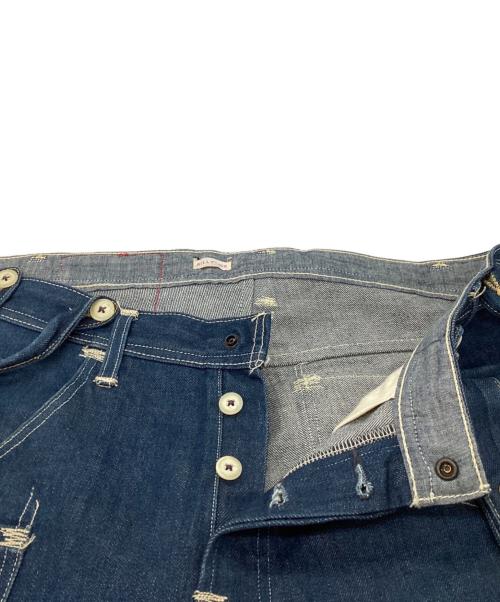 LEVI'S RED（リーバイス レッド）LEVI'S RED (リーバイス レッド) Suspender Jeans / サスペンダー付きデニムパンツ / BILLY-JOE / Made in Croatia / クロアチア製 インディゴ サイズ:W32×L34の古着・服飾アイテム