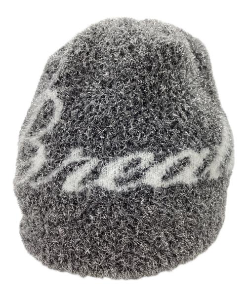 BREATH（ブレス）BREATH (ブレス) GLITTER MOHAIR SKULL CAP / ビーニー / ニット帽 グレーの古着・服飾アイテム