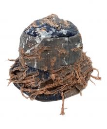 INNOCENCE NYC（イノセンス ニューヨーク）の古着「DESTROY BUCKET HAT / INDEBH01」｜ブルー