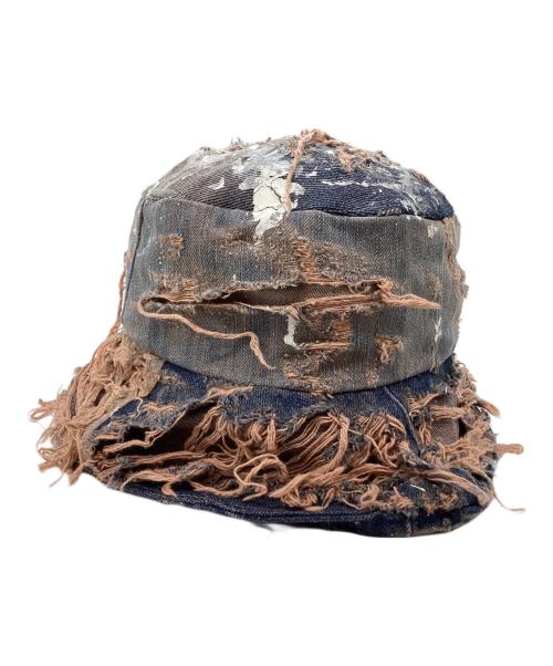 INNOCENCE NYC（イノセンス ニューヨーク）INNOCENCE NYC (イノセンス ニューヨーク) DESTROY BUCKET HAT / INDEBH01 ブルー サイズ:-の古着・服飾アイテム