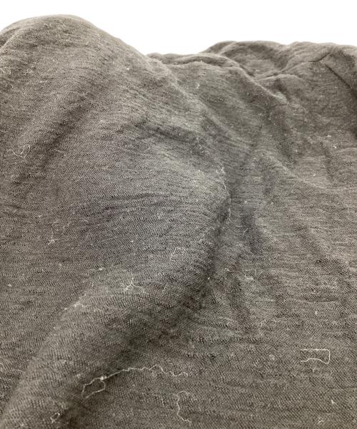 yohji yamamoto+noir（ヨウジヤマモトプリュスノアール）yohji yamamoto+Noir (ヨウジヤマモトプリュスノアール) ストールネックデザインニット ブラック サイズ:2の古着・服飾アイテム