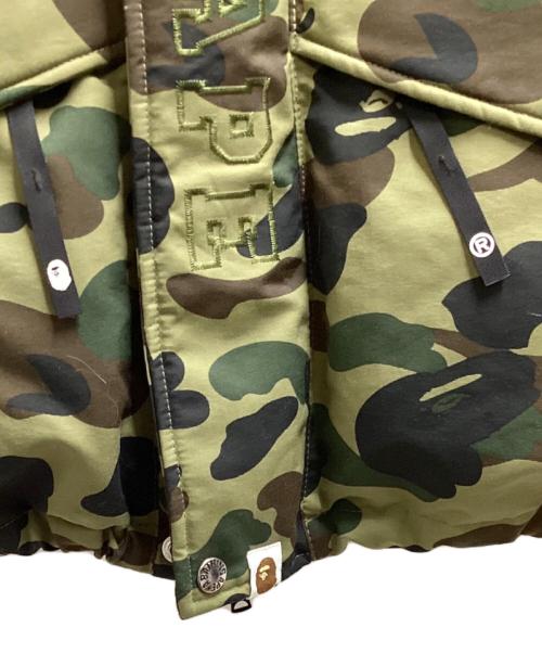 A BATHING APE（アベイシングエイプ）A BATHING APE (アベイシングエイプ) 1ST CAMO SHARK SNOWBOARD DOWN JACKET / 001HJH801010M グリーン サイズ:Lの古着・服飾アイテム