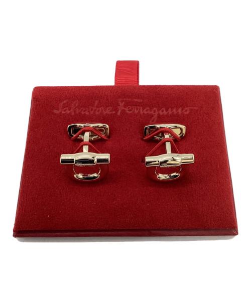 Salvatore Ferragamo（サルヴァトーレ フェラガモ）Salvatore Ferragamo (サルヴァトーレ フェラガモ) ガンチーニカフス / イタリア製 シルバー サイズ:表記無しの古着・服飾アイテム