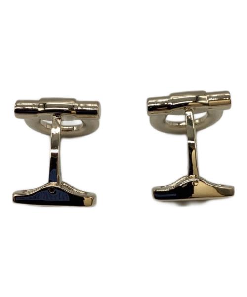 Salvatore Ferragamo（サルヴァトーレ フェラガモ）Salvatore Ferragamo (サルヴァトーレ フェラガモ) ガンチーニカフス / イタリア製 シルバー サイズ:表記無しの古着・服飾アイテム