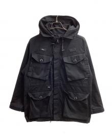 WTAPS（ダブルタップス）の古着「21 ST / Jacket / CTPL. Twill. Dot Sight "Black" / ツイルドットサイト フィールドジャケット」｜ブラック