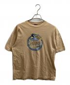 stussyステューシー）の古着「ドラゴンTシャツ」｜ベージュ