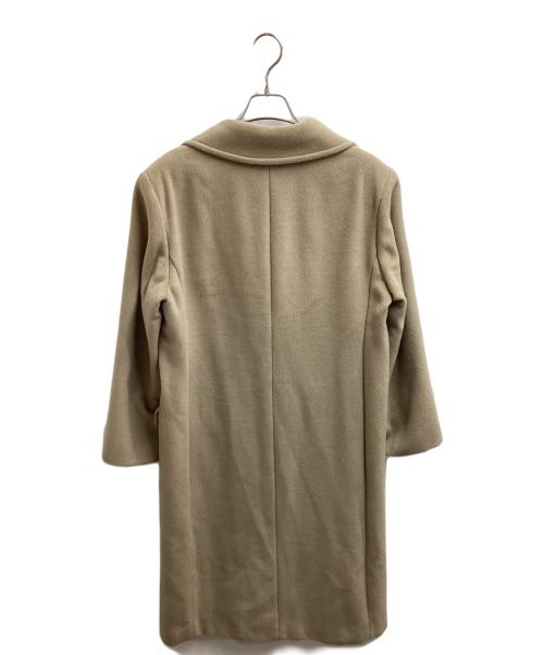 MaxMara（マックスマーラ）MaxMara (マックスマーラ) ウールダブルチェスターコート ベージュ サイズ:42の古着・服飾アイテム