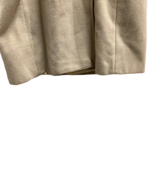 MaxMara（マックスマーラ）MaxMara (マックスマーラ) ウールダブルチェスターコート ベージュ サイズ:42の古着・服飾アイテム