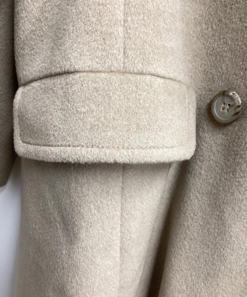 MaxMara（マックスマーラ）MaxMara (マックスマーラ) ウールダブルチェスターコート ベージュ サイズ:42の古着・服飾アイテム