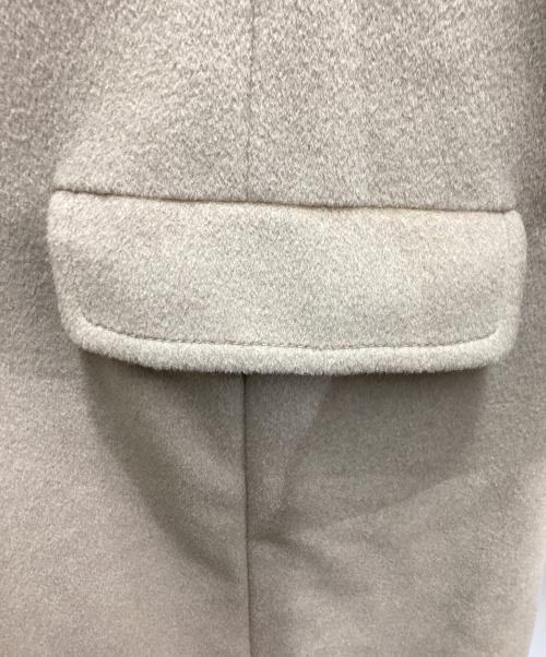 MaxMara（マックスマーラ）MaxMara (マックスマーラ) ウールダブルチェスターコート ベージュ サイズ:42の古着・服飾アイテム