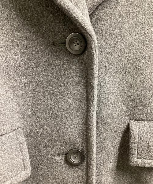 MaxMara（マックスマーラ）MaxMara (マックスマーラ) チェスターコート グレー サイズ:38の古着・服飾アイテム
