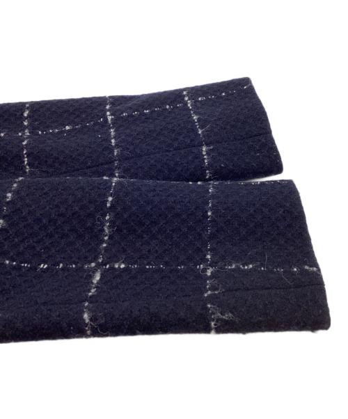 MARELLA sport（マレーラ スポーツ）MARELLA SPORT (マレーラ スポーツ) Double-breasted Chesterfield coat / ダブルチェスターコート / Made in ROMANIA / ルーマニア製 ネイビー サイズ:42の古着・服飾アイテム