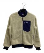 Patagoniaパタゴニア）の古着「Retro-X Bomber Jacket / レトロX ボマー ジャケット / フリースジャケット」｜アイボリー