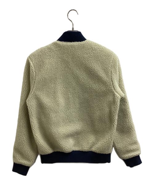 Patagonia（パタゴニア）Patagonia　 (パタゴニア) Retro-X Bomber Jacket / レトロX ボマー ジャケット / フリースジャケット アイボリー サイズ:XSの古着・服飾アイテム