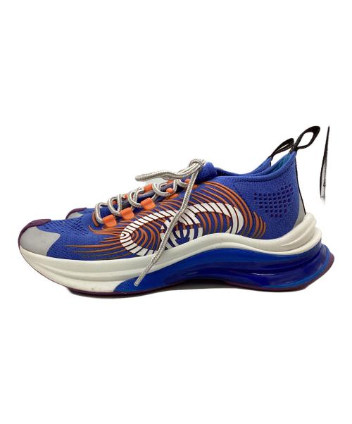 GUCCI（グッチ）GUCCI (グッチ) スニーカー ブルー サイズ:25.5cmの古着・服飾アイテム