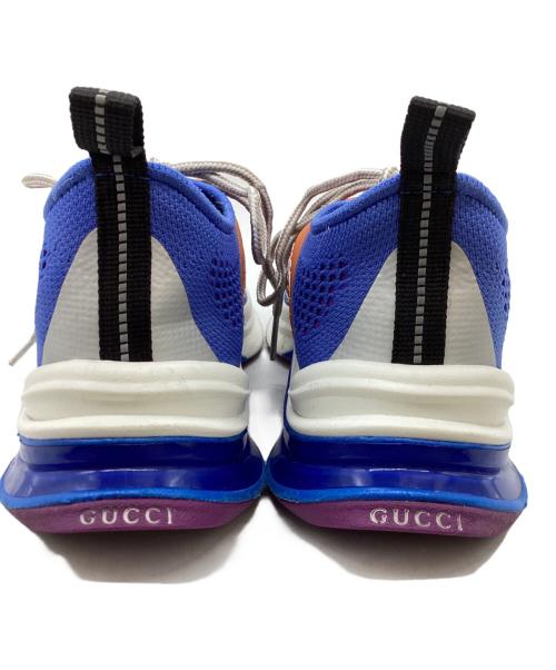 GUCCI（グッチ）GUCCI (グッチ) スニーカー ブルー サイズ:25.5cmの古着・服飾アイテム