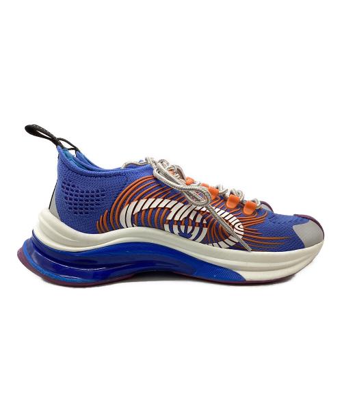 GUCCI（グッチ）GUCCI (グッチ) スニーカー ブルー サイズ:25.5cmの古着・服飾アイテム