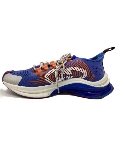 GUCCI（グッチ）GUCCI (グッチ) スニーカー ブルー サイズ:25.5cmの古着・服飾アイテム