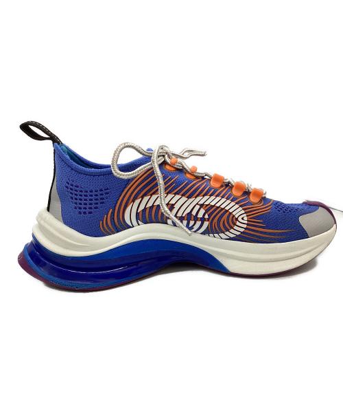 GUCCI（グッチ）GUCCI (グッチ) スニーカー ブルー サイズ:25.5cmの古着・服飾アイテム