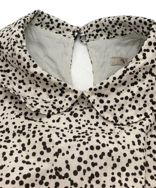 Vlas Blomme（ヴラスブラム）Vlas Blomme (ヴラスブラム) ブラウスワンピース　132109 ホワイト サイズ:1の古着・服飾アイテム