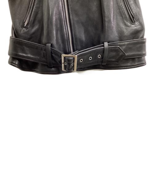 GYDA（ジェイダ）GYDA (ジェイダ) リアルレザーライダースジャケット / 071710217301 ブラック サイズ:Mの古着・服飾アイテム