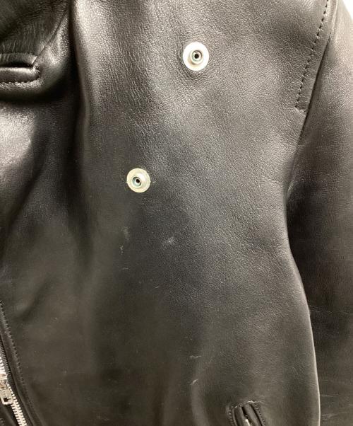 GYDA（ジェイダ）GYDA (ジェイダ) リアルレザーライダースジャケット / 071710217301 ブラック サイズ:Mの古着・服飾アイテム