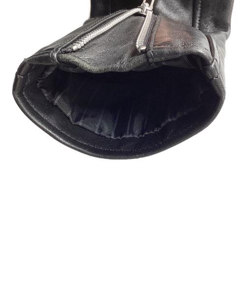 GYDA（ジェイダ）GYDA (ジェイダ) リアルレザーライダースジャケット / 071710217301 ブラック サイズ:Mの古着・服飾アイテム