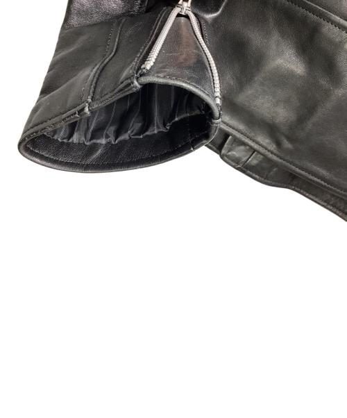 GYDA（ジェイダ）GYDA (ジェイダ) リアルレザーライダースジャケット / 071710217301 ブラック サイズ:Mの古着・服飾アイテム